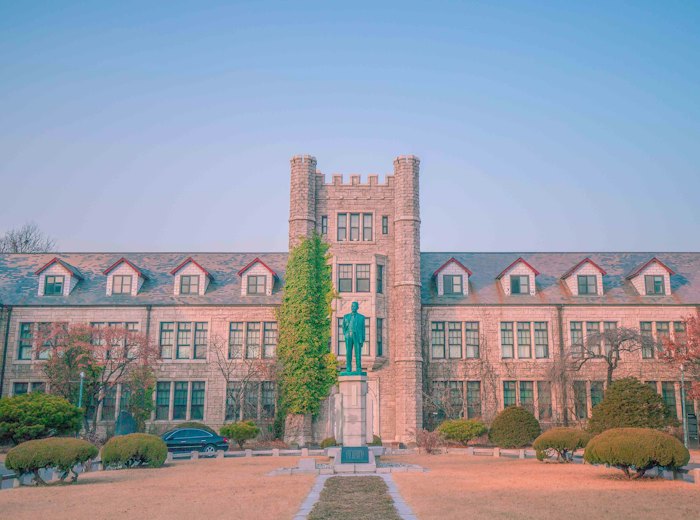 Khuôn viên trường đại học Hàn Quốc